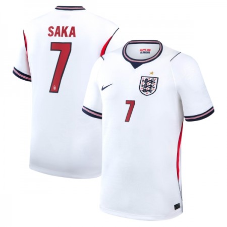 Engeland Saka 7 Thuisshirt WK Voetbal 2026