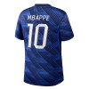Frankrijk Mbappé 10 Kind Thuistenue WK Voetbal 2026