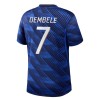 Frankrijk O. Dembele 7 Kind Thuistenue WK Voetbal 2026