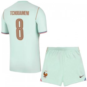Frankrijk Tchouameni 8 Kind Uittenue WK Voetbal 2026