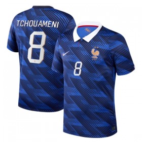 Frankrijk Tchouameni 8 Thuisshirt WK Voetbal 2026