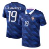 Frankrijk Theo Hernandez 19 Thuisshirt WK Voetbal 2026 Frankrijk Theo Hernandez 19 Thuisshirt WK Voetbal 2026