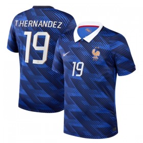 Frankrijk Theo Hernandez 19 Thuisshirt WK Voetbal 2026