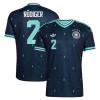 Duitsland Rudiger 2 Uitshirt WK Voetbal 2026