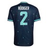 Duitsland Rudiger 2 Uitshirt WK Voetbal 2026