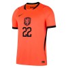 Nederland Dumfries 22 Thuisshirt WK Voetbal 2026