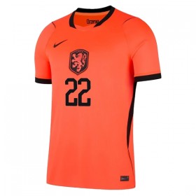 Nederland Dumfries 22 Thuisshirt WK Voetbal 2026