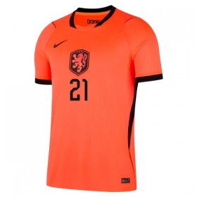 Nederland Frenkie de Jong 21 Kind Thuistenue WK Voetbal 2026