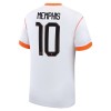 Nederland Memphis 10 Uitshirt WK Voetbal 2026 Nederland Memphis 10 Uitshirt WK Voetbal 2026
