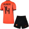 Nederland Reijnders 14 Kind Thuistenue WK Voetbal 2026