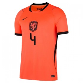 Nederland Virgil 4 Kind Thuistenue WK Voetbal 2026