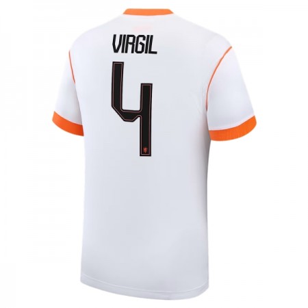 Nederland Virgil 4 Uitshirt WK Voetbal 2026 Nederland Virgil 4 Uitshirt WK Voetbal 2026
