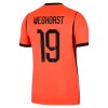 Nederland Weghorst 19 Thuisshirt WK Voetbal 2026 Nederland Weghorst 19 Thuisshirt WK Voetbal 2026