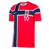 Noorwegen Odegaard 10 Thuisshirt WK Voetbal 2026
