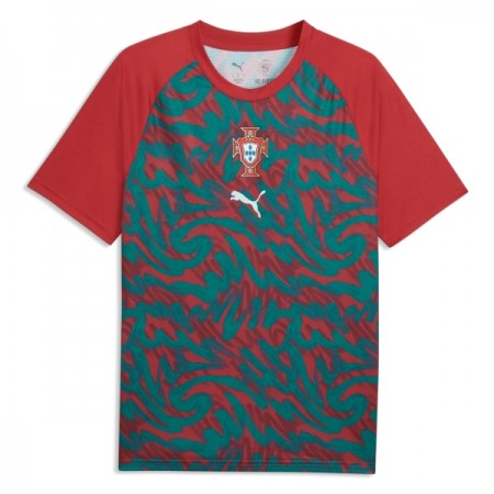 Portugal Pre-Match Shirt WK Voetbal 2026 Rode Portugal Pre-Match Shirt WK Voetbal 2026 Rode