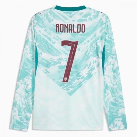 Portugal Ronaldo 7 Uitshirt WK Voetbal 2026 Lange Mouw