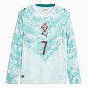 Portugal Ronaldo 7 Uitshirt WK Voetbal 2026 Lange Mouw
