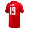 Canada Davies 19 Thuisshirt WK Voetbal 2026 Canada Davies 19 Thuisshirt WK Voetbal 2026