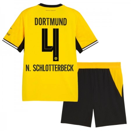 Borussia Dortmund N. Schlotterbeck 4 Kind Thuistenue 2026-27 Borussia Dortmund N. Schlotterbeck 4 Kind Thuistenue 2026-27