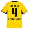 Borussia Dortmund N. Schlotterbeck 4 Thuisshirt 2026-27
