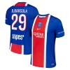 Paris Saint Germain Bradley Barcola 29 Thuisshirt 2026-27 Paris Saint Germain Bradley Barcola 29 Thuisshirt 2026-27