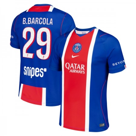 Paris Saint Germain Bradley Barcola 29 Thuisshirt 2026-27 Paris Saint Germain Bradley Barcola 29 Thuisshirt 2026-27