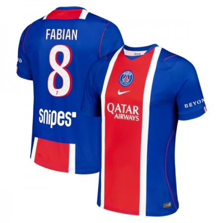 Paris Saint Germain Fabian 8 Thuisshirt 2026-27 Paris Saint Germain Fabian 8 Thuisshirt 2026-27