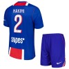 Paris Saint Germain Hakimi 2 Kind Thuistenue 2026-27 Paris Saint Germain Hakimi 2 Kind Thuistenue 2026-27