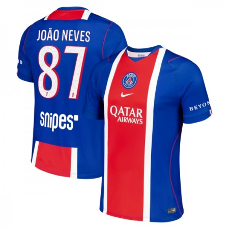 Paris Saint Germain Joao Neves 87 Thuisshirt 2026-27 Paris Saint Germain Joao Neves 87 Thuisshirt 2026-27