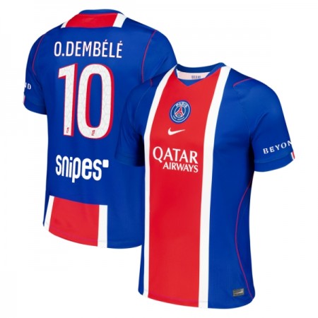 Paris Saint Germain O. Dembele 10 Thuisshirt 2026-27 Paris Saint Germain O. Dembele 10 Thuisshirt 2026-27