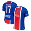 Paris Saint Germain Vitinha 17 Thuisshirt 2026-27 Paris Saint Germain Vitinha 17 Thuisshirt 2026-27
