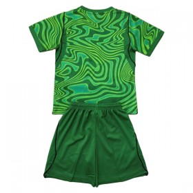 Brazilië Doelman Kind Thuistenue WK Voetbal 2026 Groene