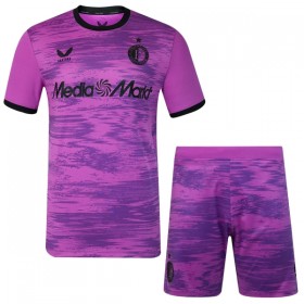 Feyenoord Rotterdam Doelman Kind Tenue 2026-27 Purper