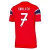 Noorwegen Sorloth 7 Thuisshirt WK Voetbal 2026 Noorwegen Sorloth 7 Thuisshirt WK Voetbal 2026