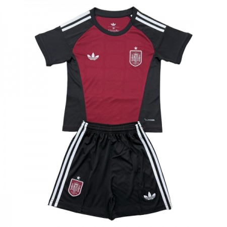 Spanje Doelman Kind Tenue WK Voetbal 2026 Rode Spanje Doelman Kind Tenue WK Voetbal 2026 Rode
