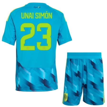 Spanje Unai Simon 23 Doelman Kind Tenue WK Voetbal 2026