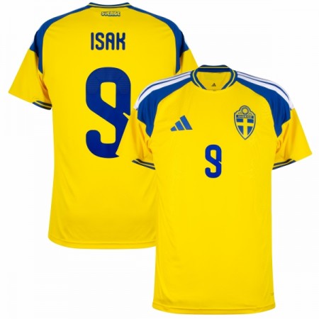 Zweden Isak 9 Thuisshirt WK Voetbal 2026