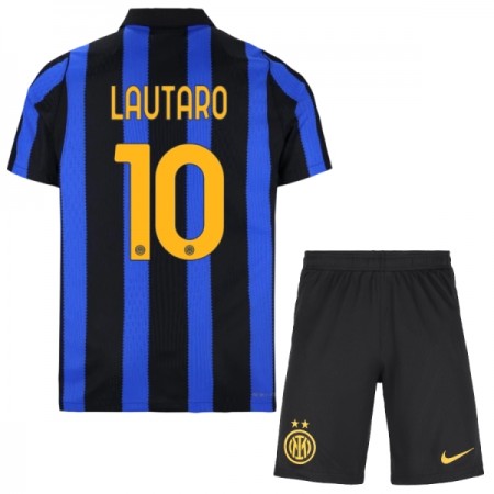 Inter Milan Lautaro 10 Kind Thuistenue 2026-27 Inter Milan Lautaro 10 Kind Thuistenue 2026-27
