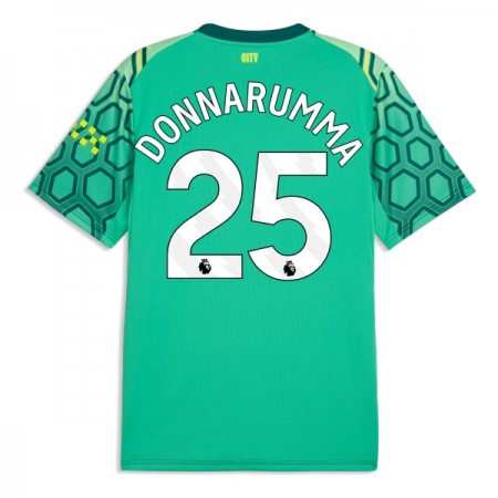Manchester City Donnarumma 25 Doelman Thuisshirt 2026-27 Groene Manchester City Donnarumma 25 Doelman Thuisshirt 2026-27 Groene