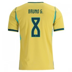 Brazilië Bruno Guimaraes 8 Thuisshirt WK Voetbal 2026