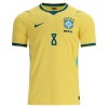 Brazilië Bruno Guimaraes 8 Thuisshirt WK Voetbal 2026
