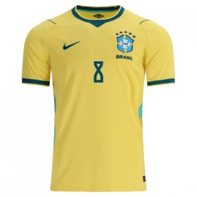 Brazilië Bruno Guimaraes 8 Thuisshirt WK Voetbal 2026