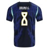 Brazilië Bruno Guimaraes 8 Uitshirt WK Voetbal 2026 Brazilië Bruno Guimaraes 8 Uitshirt WK Voetbal 2026