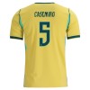 Brazilië Casemiro 5 Thuisshirt WK Voetbal 2026 Brazilië Casemiro 5 Thuisshirt WK Voetbal 2026