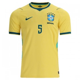 Brazilië Casemiro 5 Thuisshirt WK Voetbal 2026
