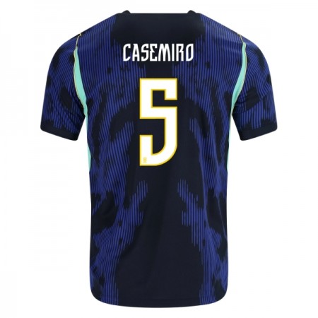 Brazilië Casemiro 5 Uitshirt WK Voetbal 2026