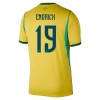 Brazilië Endrick 19 Thuisshirt WK Voetbal 2026 Brazilië Endrick 19 Thuisshirt WK Voetbal 2026