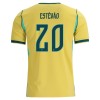 Brazilië Estevao 20 Thuisshirt WK Voetbal 2026 Brazilië Estevao 20 Thuisshirt WK Voetbal 2026