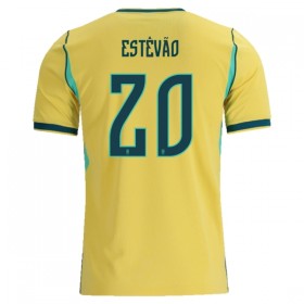Brazilië Estevao 20 Thuisshirt WK Voetbal 2026