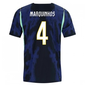 Brazilië Marquinhos 4 Uitshirt WK Voetbal 2026